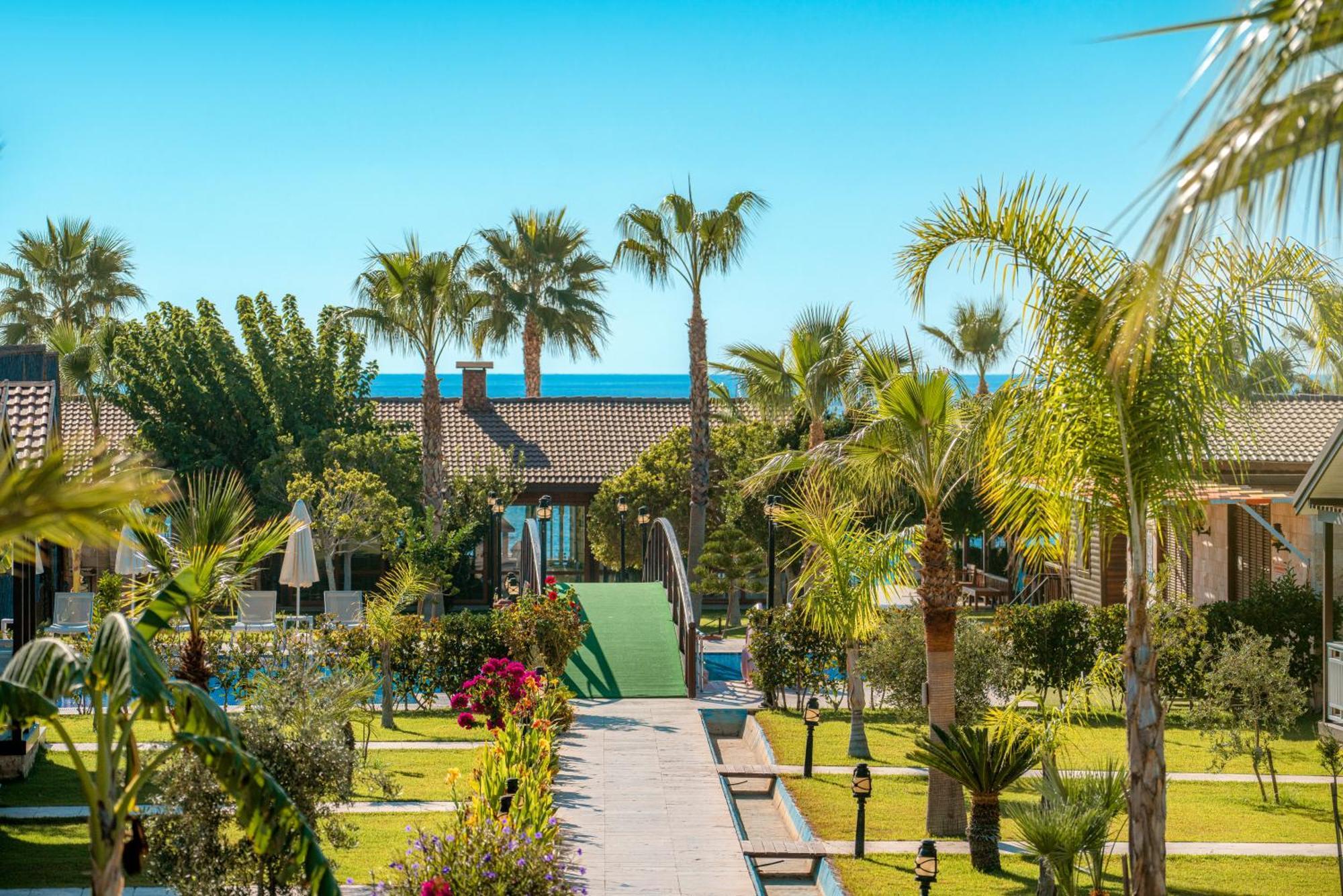 Sedir Park - Beach Bungalow Kargıcak Eksteriør billede