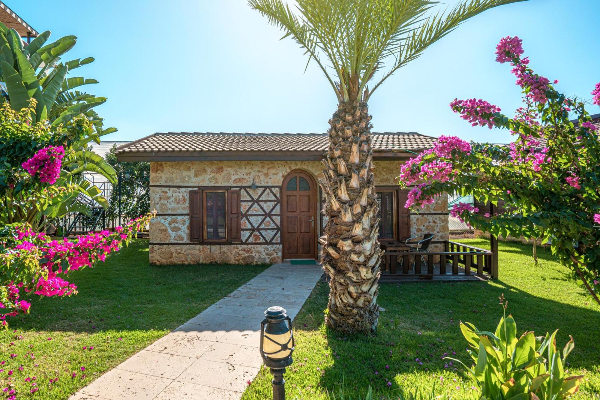 Sedir Park - Beach Bungalow Kargıcak Eksteriør billede