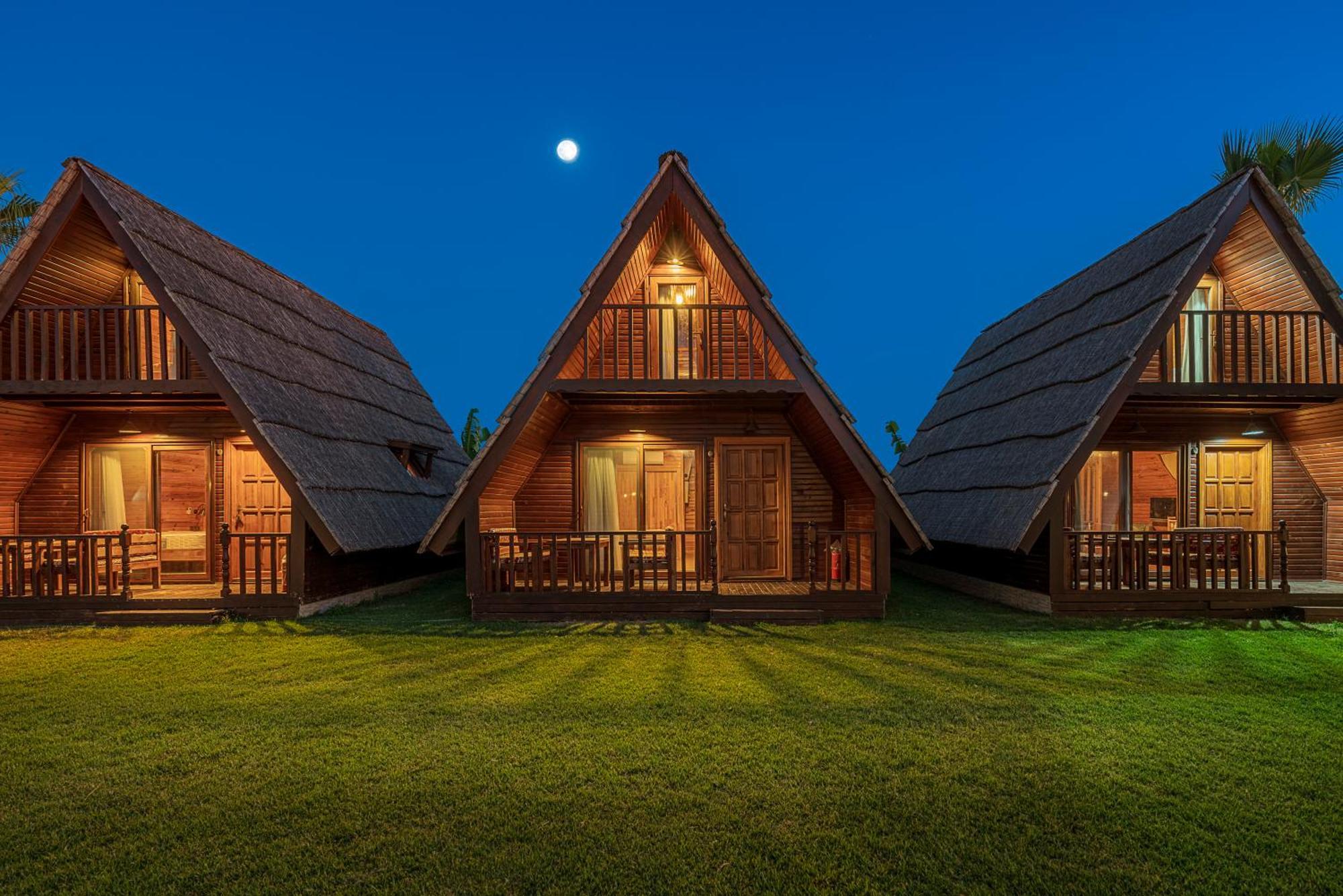 Sedir Park - Beach Bungalow Kargıcak Eksteriør billede