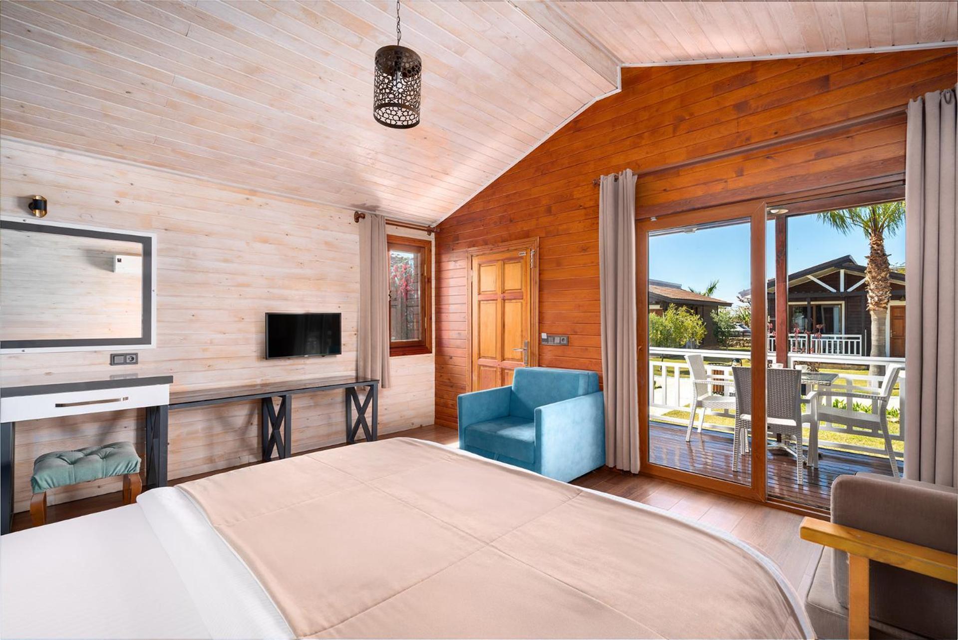 Sedir Park - Beach Bungalow Kargıcak Eksteriør billede