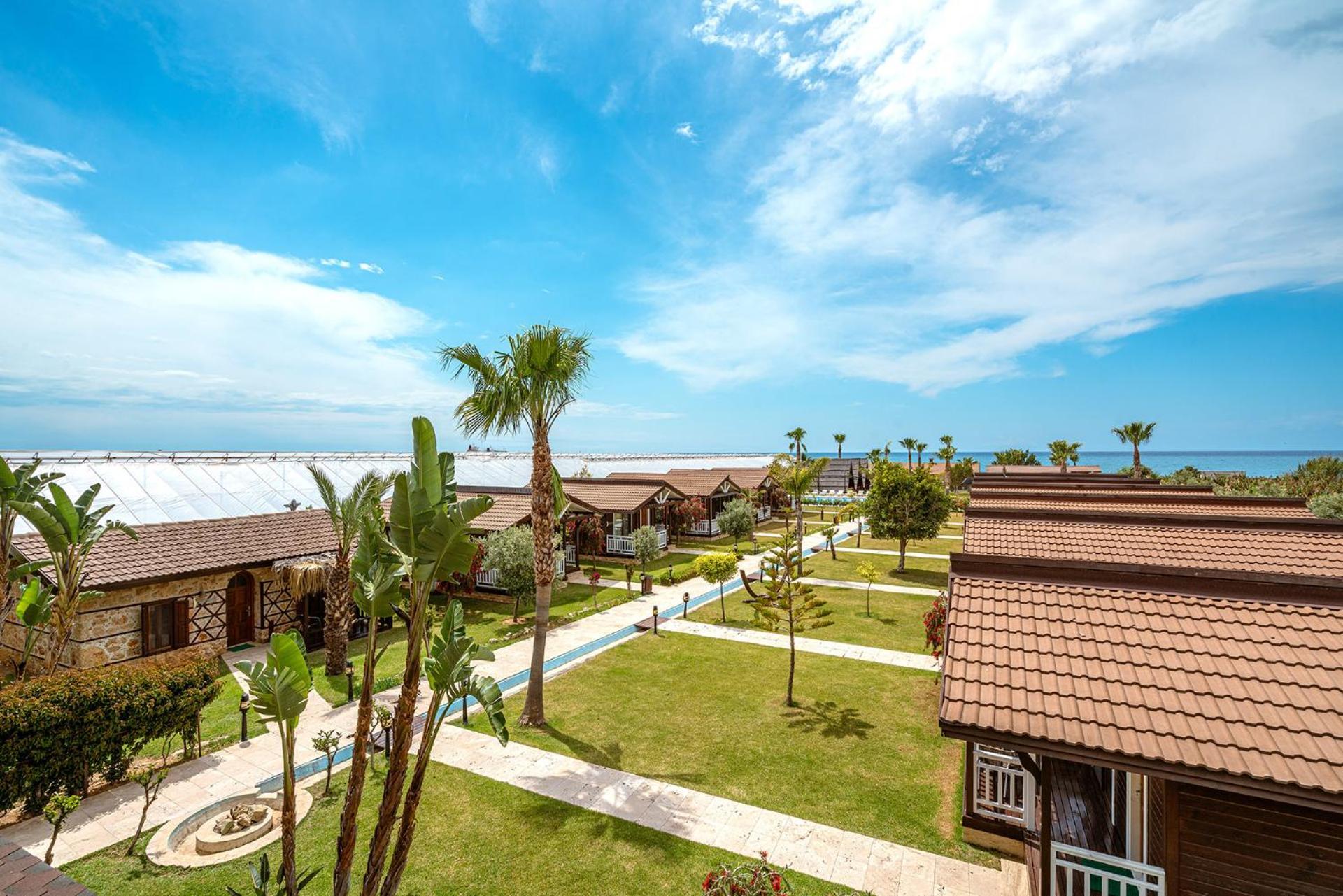 Sedir Park - Beach Bungalow Kargıcak Eksteriør billede